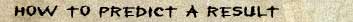Predicting an Equation Result